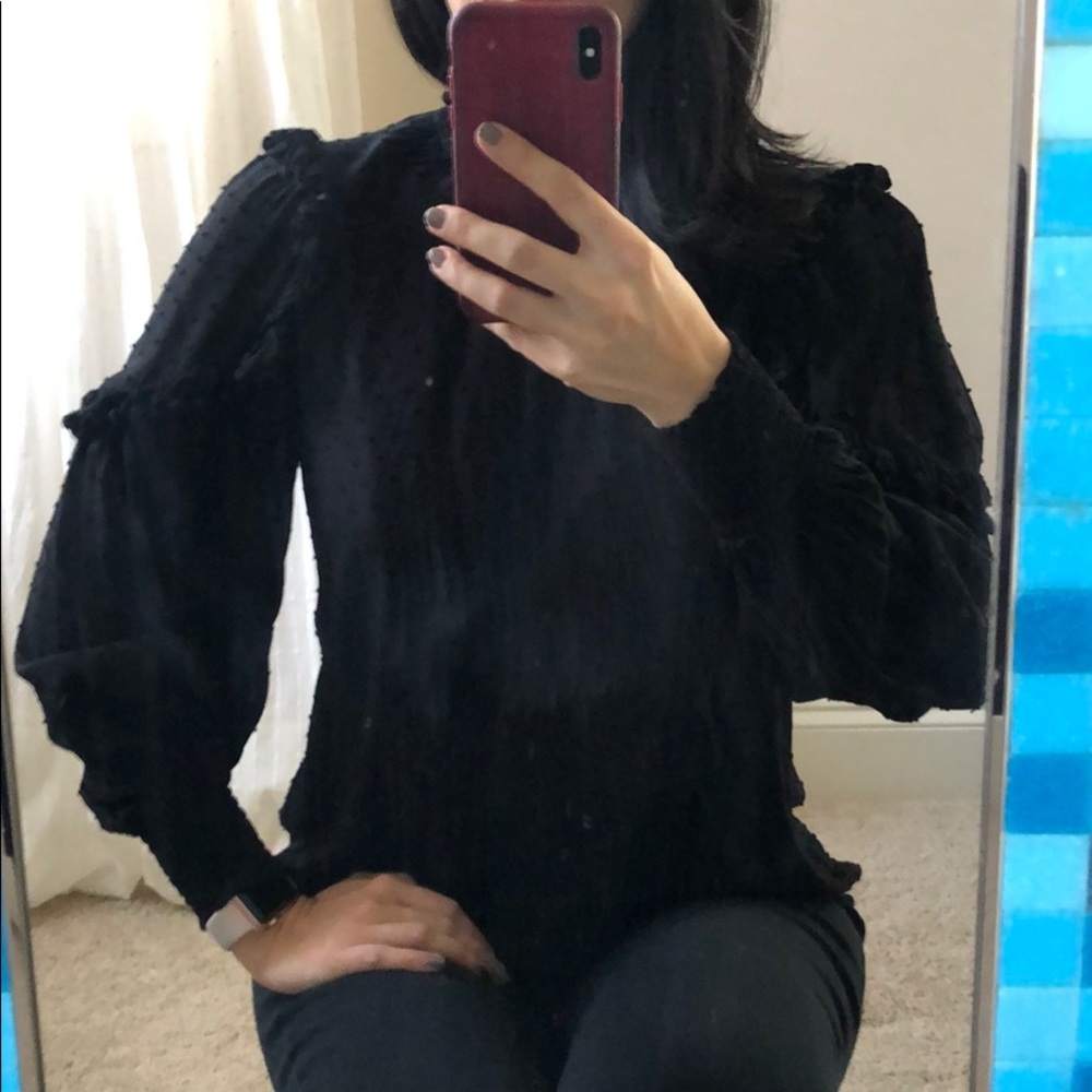Gap balloon sleeve blouse